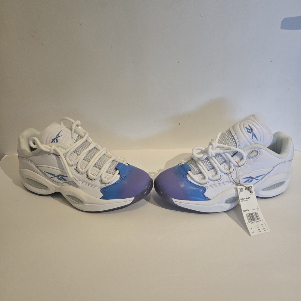 Reebok Question Low Radiant Aqua Hyper White/Flublu/ Sneakers Allen Iverson's 7